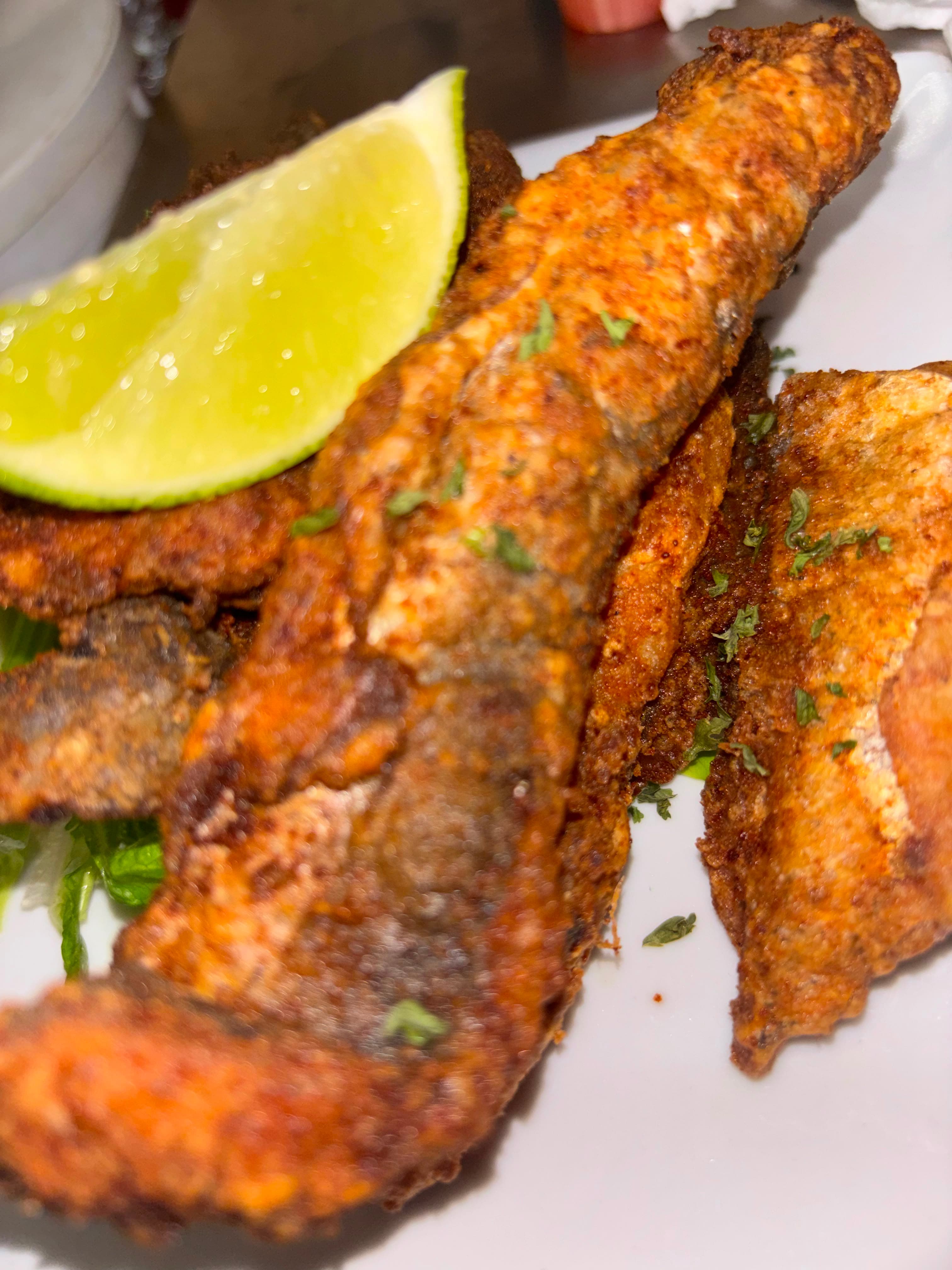 Foundation Lounge Fried whiting - Contemporary Fusion Brooklyn