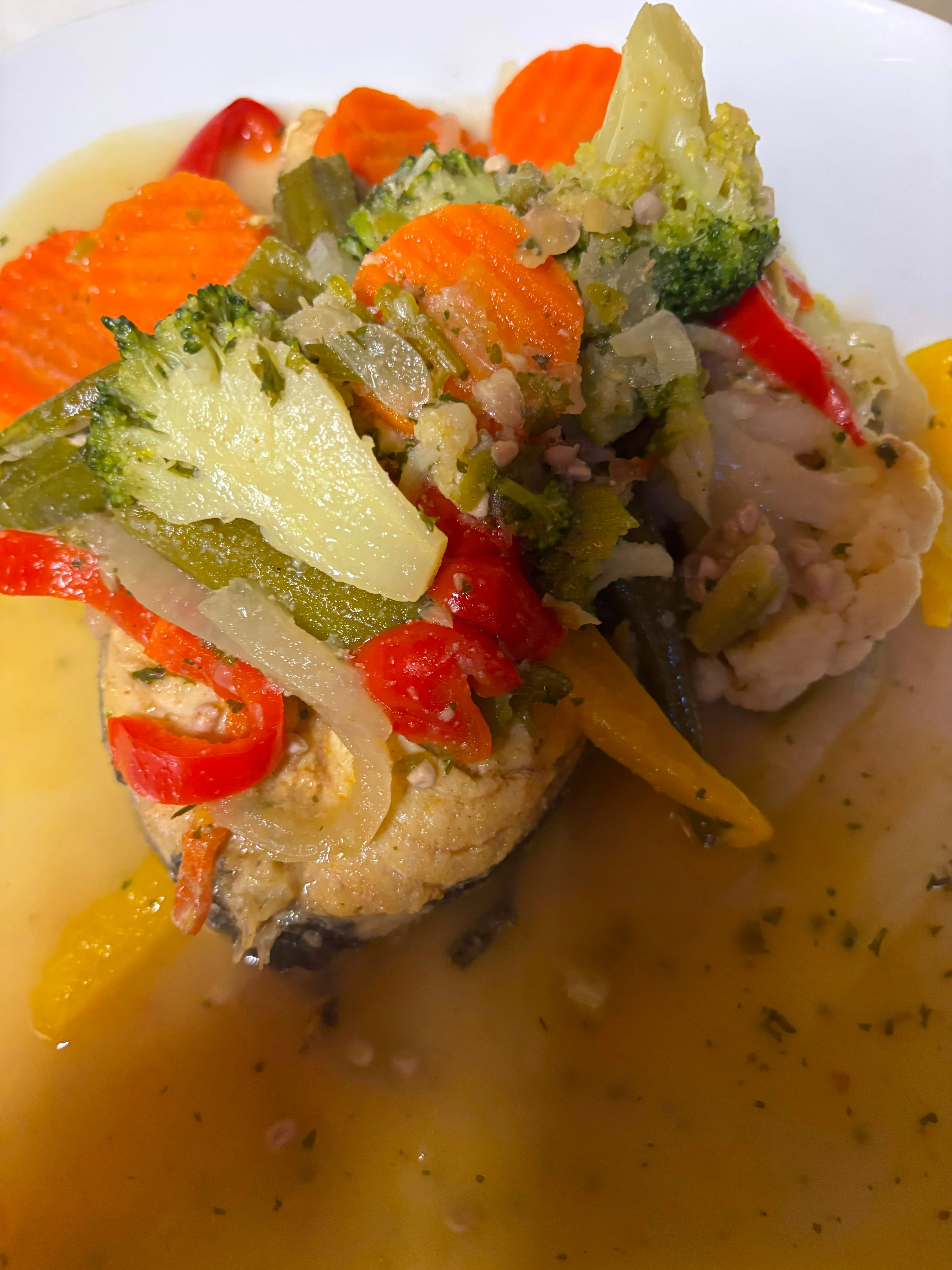 Foundation Lounge Steam slice snapper - Contemporary Fusion Brooklyn
