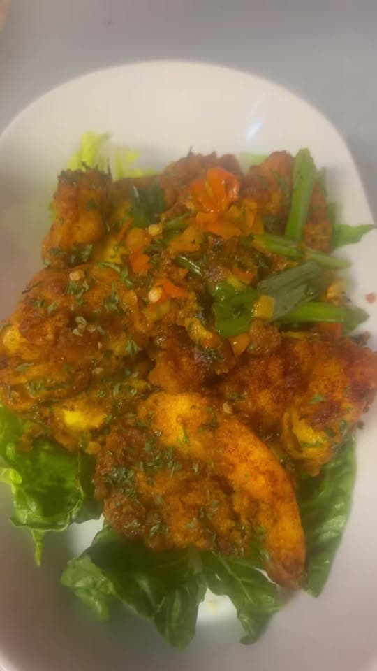 Foundation Lounge artisan seasoned jumbo shrimp fusion appetizer foundation lounge brooklyn - Contemporary Fusion Brooklyn