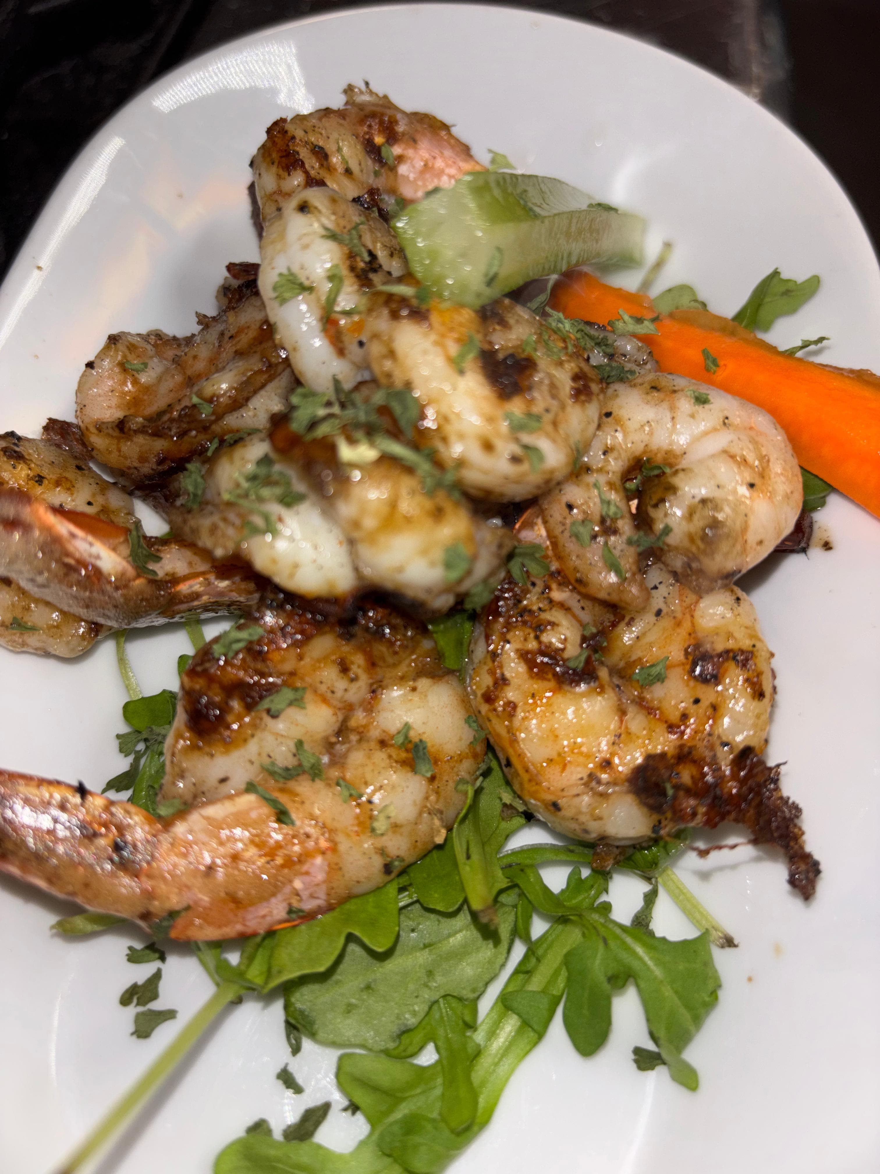 Foundation Lounge f1 grilled shrimp appetizer foundation lounge nyc flatbush brooklyn - Contemporary Fusion Brooklyn