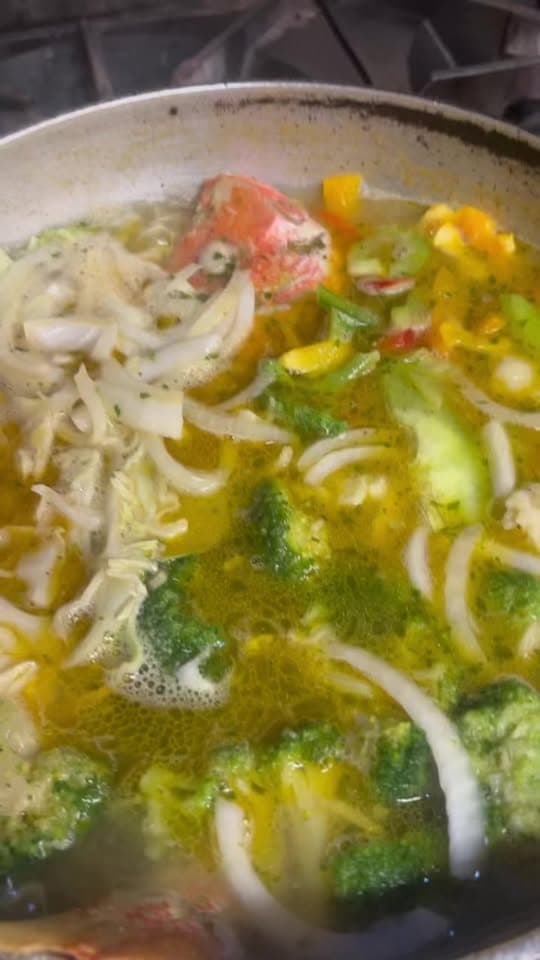 Foundation Lounge fresh vegetable saute caribbean fusion herbs foundation lounge - Contemporary Fusion Brooklyn