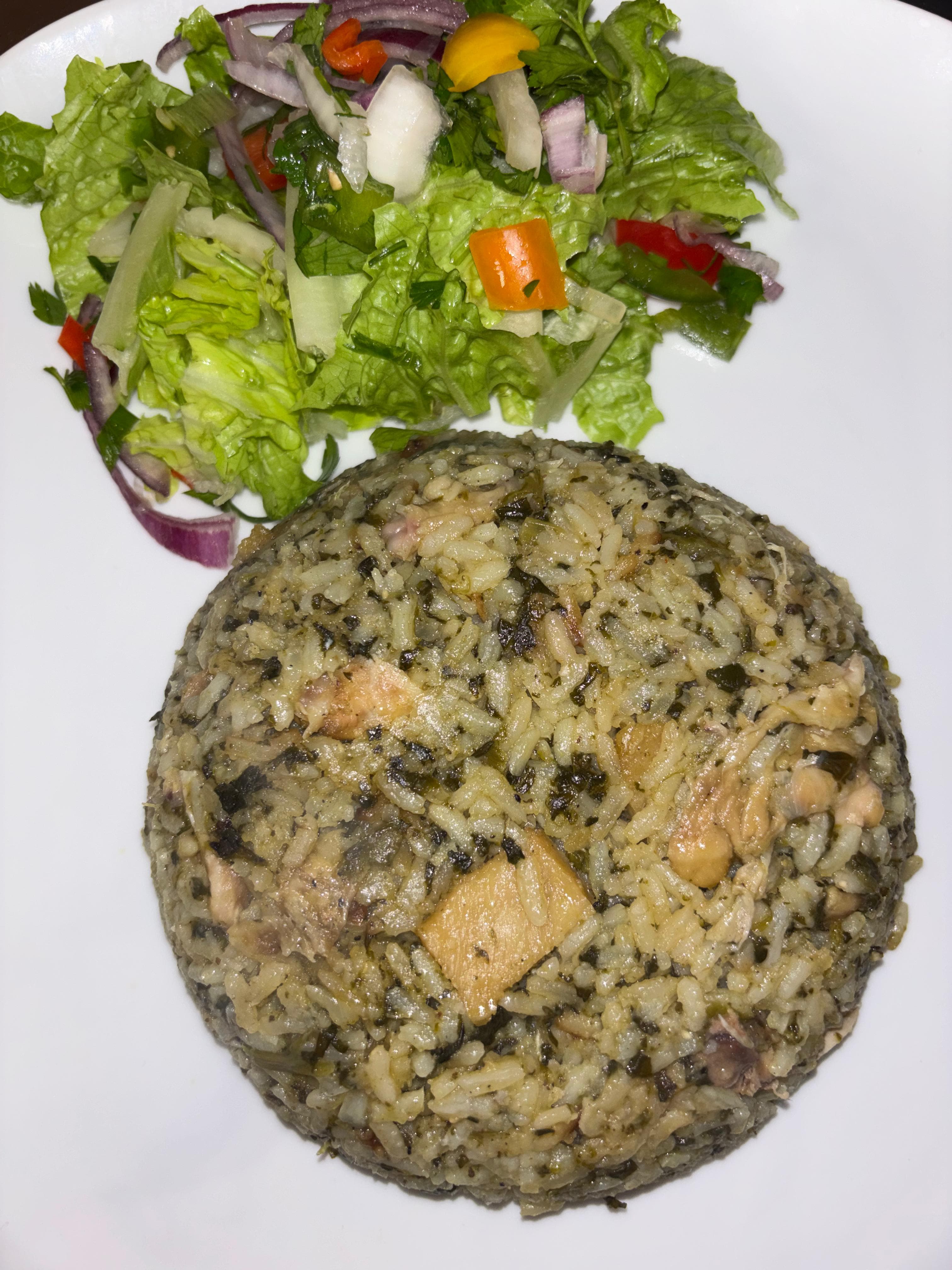Foundation Lounge guyanese spinach rice foundation loung brooklyn - Contemporary Fusion Brooklyn