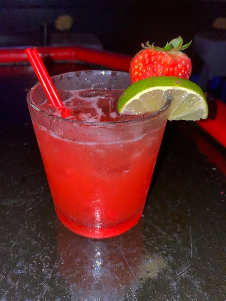 Foundation Lounge signature strawberry margarita cocktail foundation lounge brooklyn - Contemporary Fusion Brooklyn